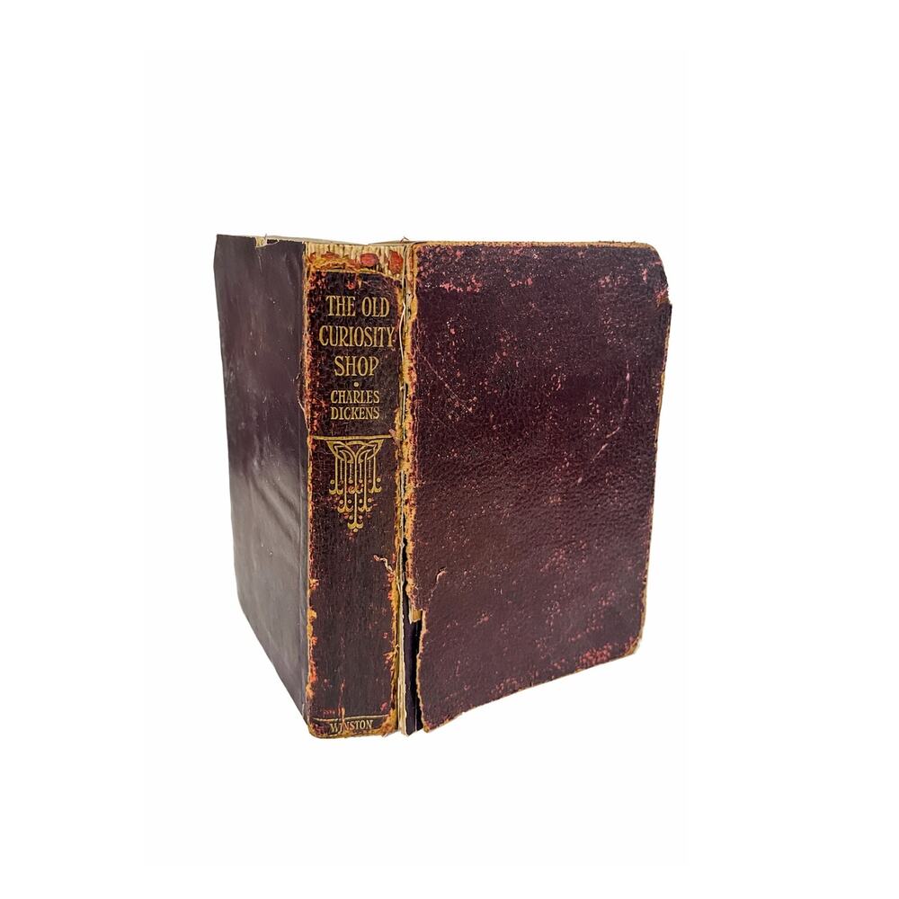 Vintage The Old Curiosity Shop Book by Charles Dickens Early Winston Co.